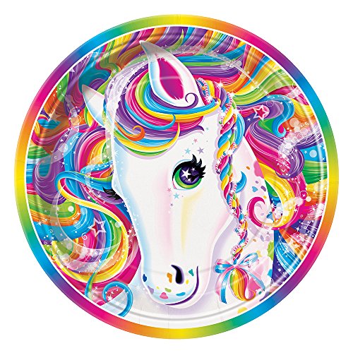 Rainbow Majesty by Lisa Frank Dinner Plates, 8ct