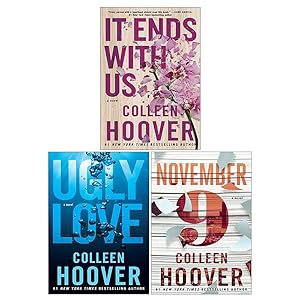 Colleen Hoover 3 Books Collection Set (November 9, Ugly Love, It Ends with Us)