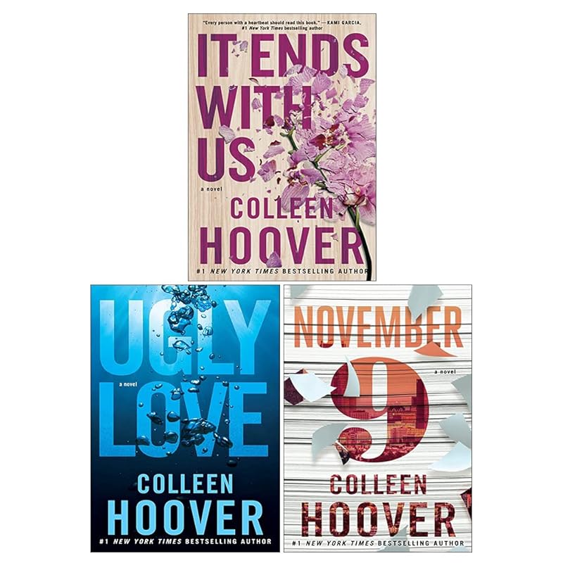 Colleen Hoover 3 Books Collection Set (November 9, Ugly Love, It Ends with Us) by Colleen Hoover
