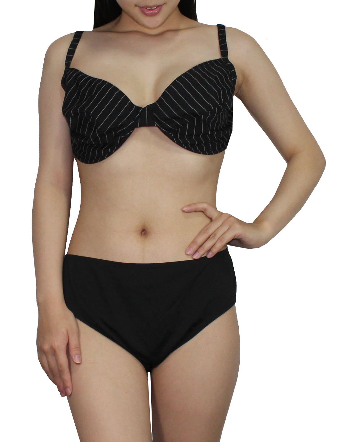 

2 PCS SET Womens Lascana Bikini Top & Bottom Dri-Fit Surf Swimsuit