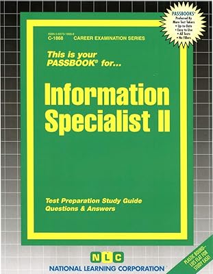 Information Specialist II(Passbooks) (Career Examination Series)