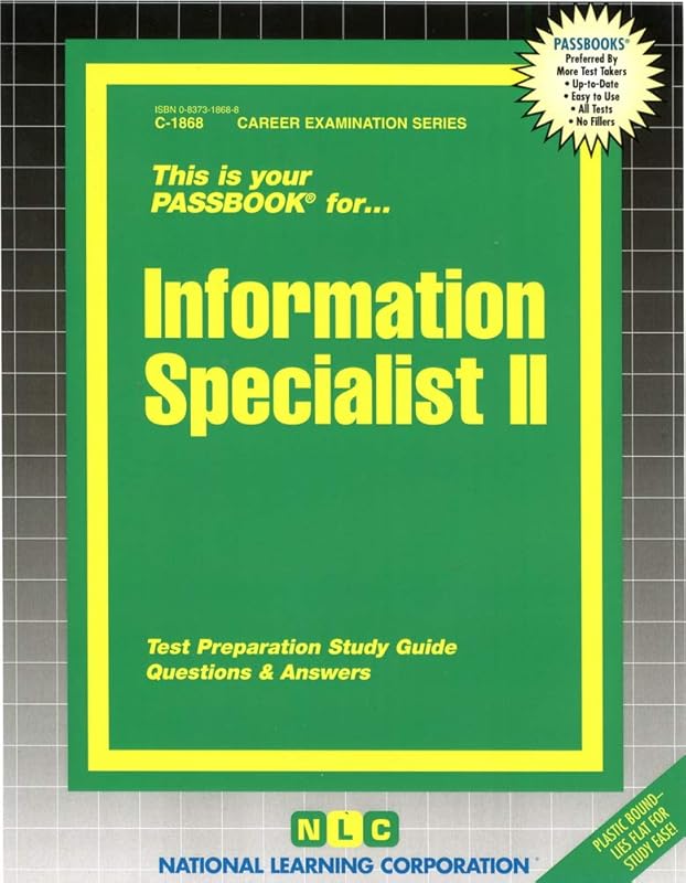 Information Specialist II(Passbooks) (Career Examination Series) by National Learning Corporation