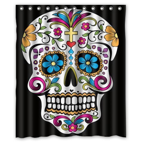 CozyBath Dia De Los Muertos Waterproof