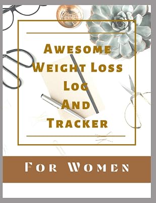 Awesome Weight Loss Log And Tracker For Women: Brown Gold Green - Modern Abstract Stylish - Contemporary, Nifty, Abstract, Modern, Contemporary Trendy, Snazzy, Vogue, Spiffy