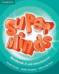 Super Minds Level 3 Workbook with Online Resources by Herbert Puchta