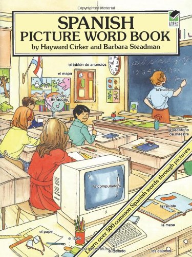 Spanish Picture Word Book (Dover Children's Language Activity Books)