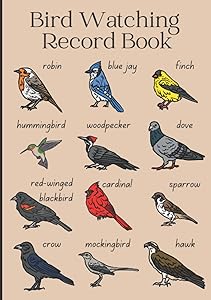 Bird Watching Record Book: An A5 Book To Record The Details Of Your Sightings In The UK by Lyrical Books