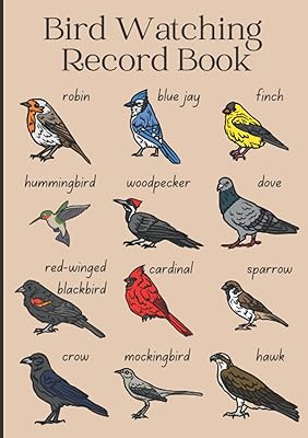 Bird Watching Record Book: An A5 Book To Record The Details Of Your Sightings In The UK