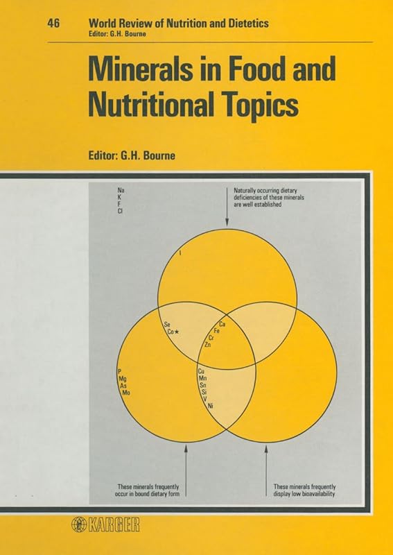 Minerals in Food and Nutritional Topics (World Review of Nutrition & Dietetics) by Geoffrey H. Bourne