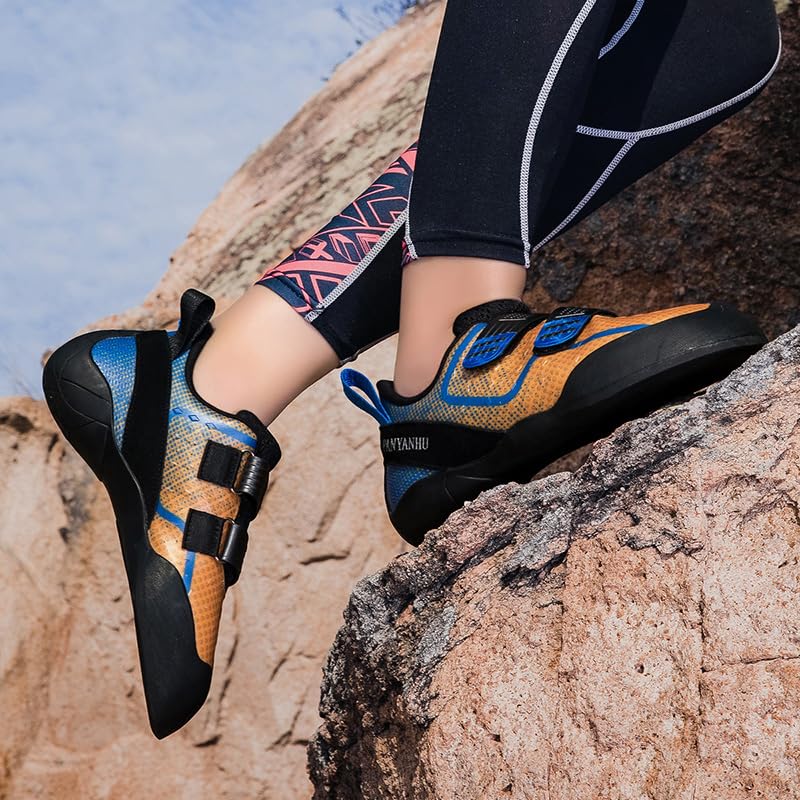 Rock Climbing Shoes For Men & Women Bouldering Shoes For Indoor Outdoor Climbing Slip-Resistant Lightweight_vogvips.com