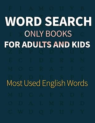 Word Search only Books for Adults and Kids: Most Used English Words, Word Search Regular Size