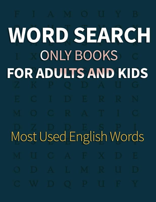 Word Search only Books for Adults and Kids: Most Used English Words, Word Search Regular Size by Inside Publish