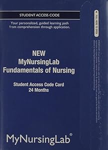Fundamentals of Nursing New MyNursingLab 2012 Access Code: 24-months