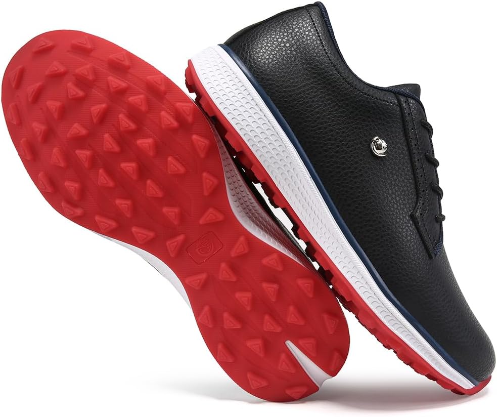 Professional Spikeless Golf Shoes Lightweight Breathable Trainers_voghion.com