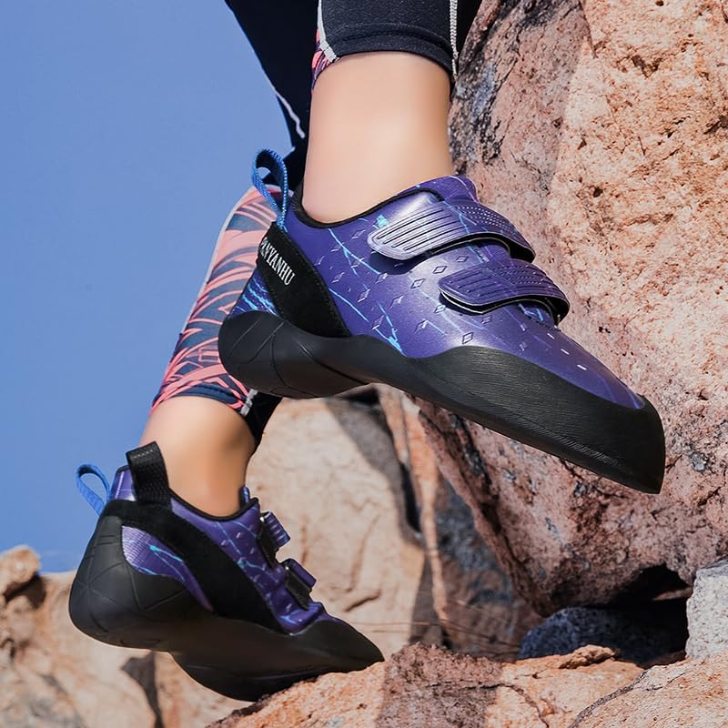 Rock Climbing Shoes For Men & Women Bouldering Shoes For Indoor Outdoor Climbing Slip-Resistant Lightweight_vogvips.com