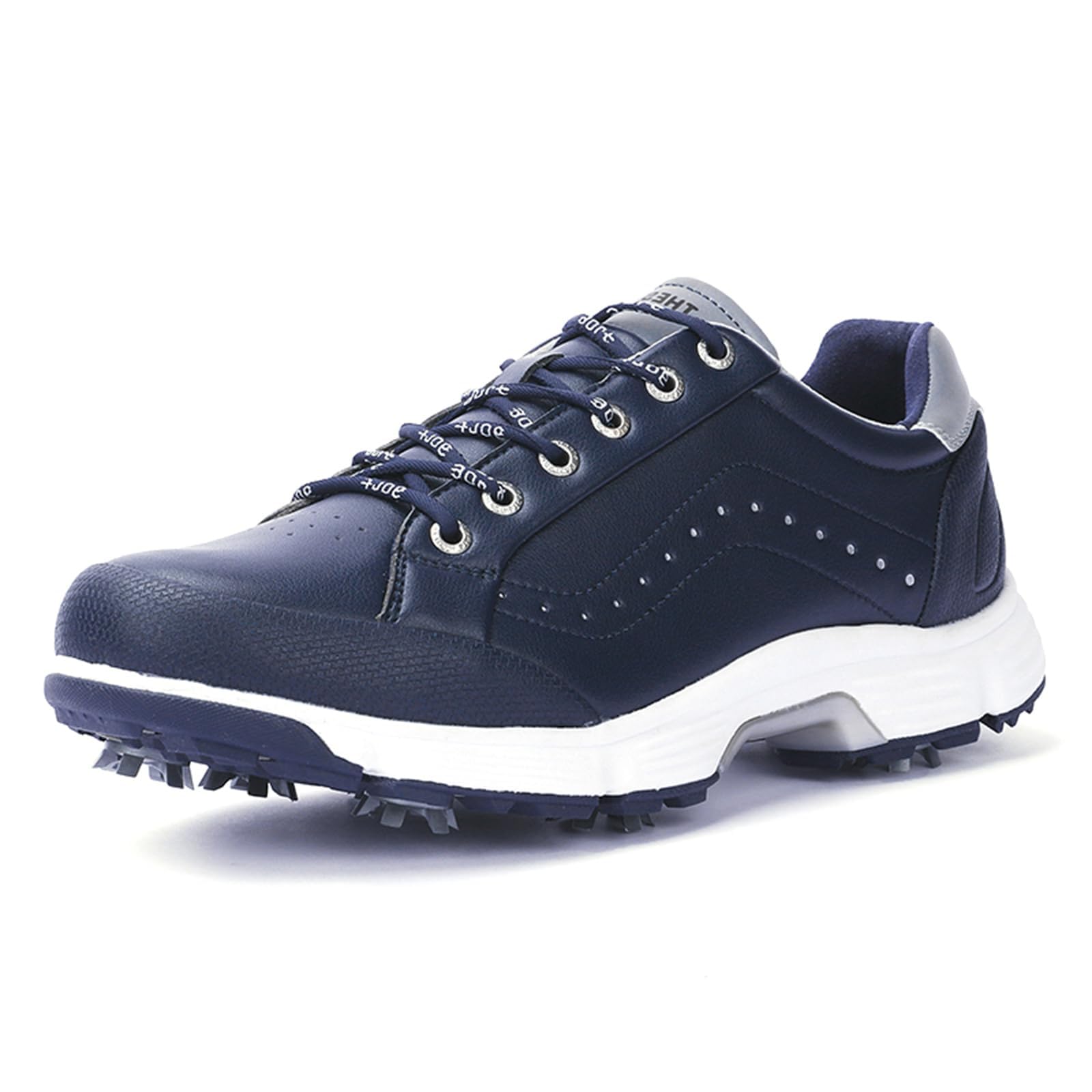 Scarpe da golf uomo con tacchetti sneakers professionali grip_voghion.com