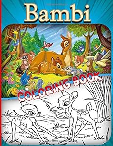 Bambi Coloring Book: Premium Coloring Books For Adults. (Unofficial High Quality) by Edison Elliott
