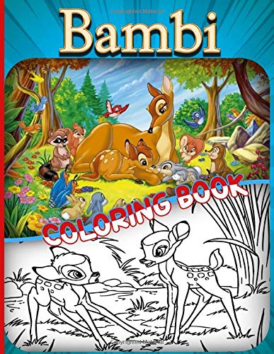 Bambi Coloring Book: Premium Coloring Books For Adults. (Unofficial High Quality) by Edison Elliott