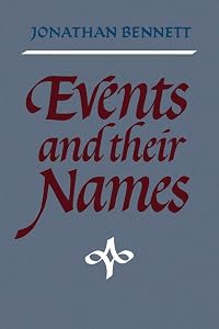 Events And Their Names by Jonathan Bennett