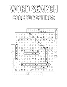 Word Search Book For Seniors: Fun Puzzles for Grandma & Grandpa