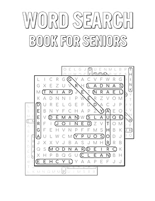 Word Search Book For Seniors: Fun Puzzles for Grandma & Grandpa