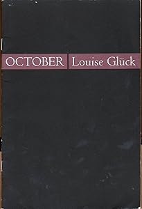 October (Quarternote Chapbook Series)