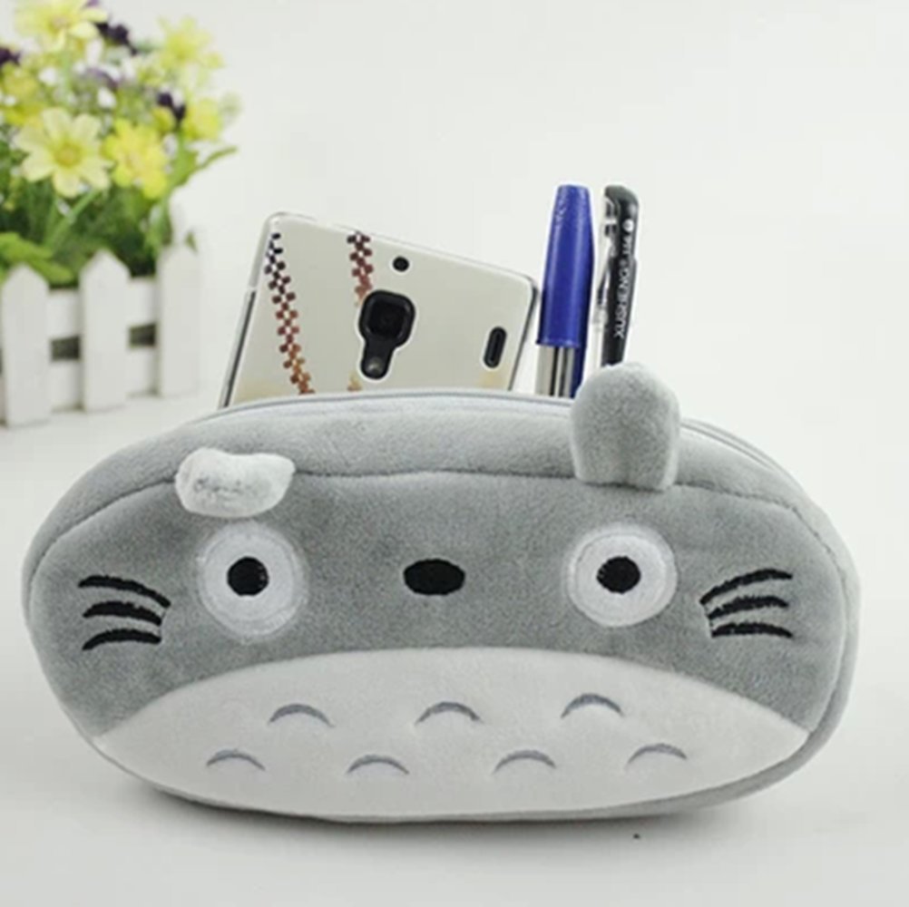 

Miyazaki Hayao My Neighbor Totoro Anime Cute Makeup Bag Pencil Case Pen Pouc