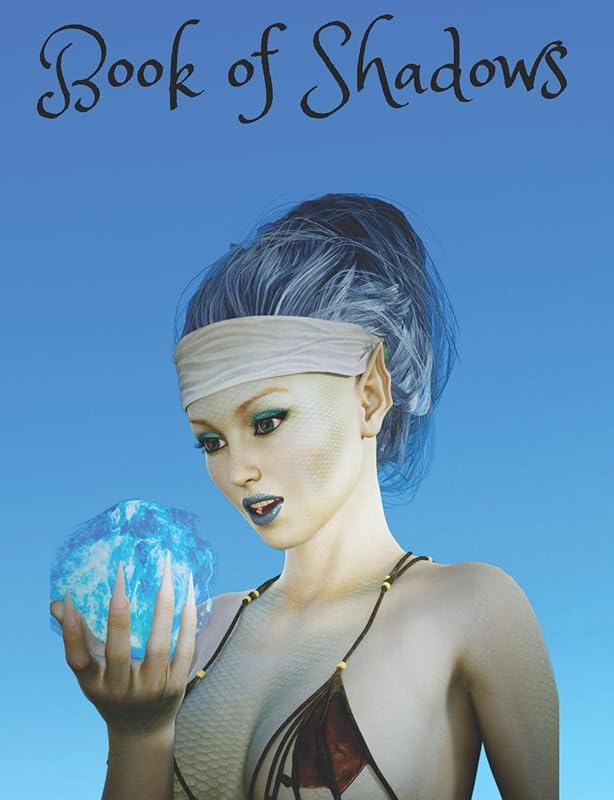 Book of Shadows: Write your own spells, Grimoire spell paper 7.44x9.69 200 pages by BR Tistic