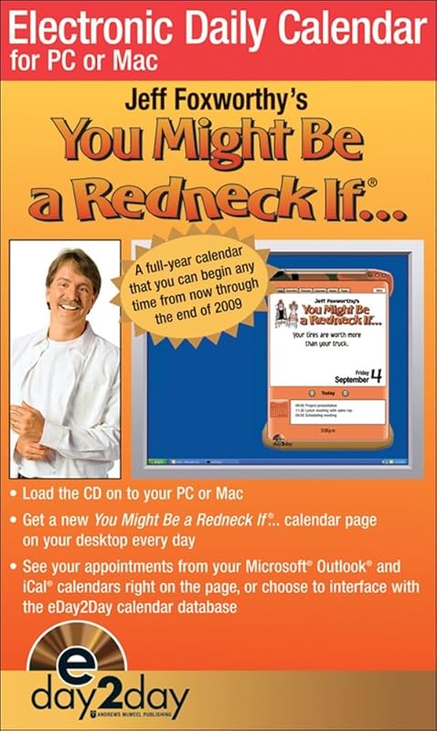 Foxworthy 2009 E-day Calendar by Jeff Foxworthy