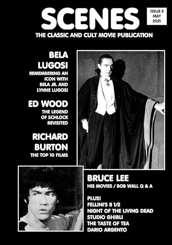 Scenes Issue 5: The Classic and Cult Movie Publication by chris wade