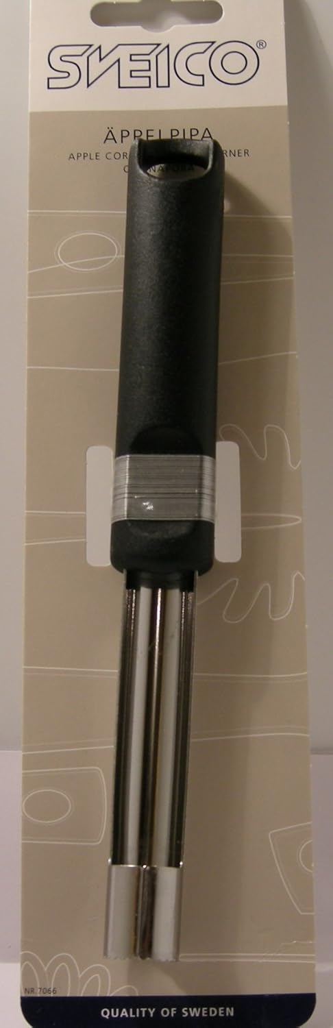 

Kitchencookshop Stainless Steel Apple Corer Polyamide Handle sv7066, 20 Centimeters Long