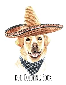 Dog Coloring Book: Dog Lover Gifts for Toddlers, Kids Ages 4-8, Girls Ages 8-12 or Adult Relaxation | Cute Stress Relief Animal Birthday Coloring Book Made in USA by Shayne Coloring Book