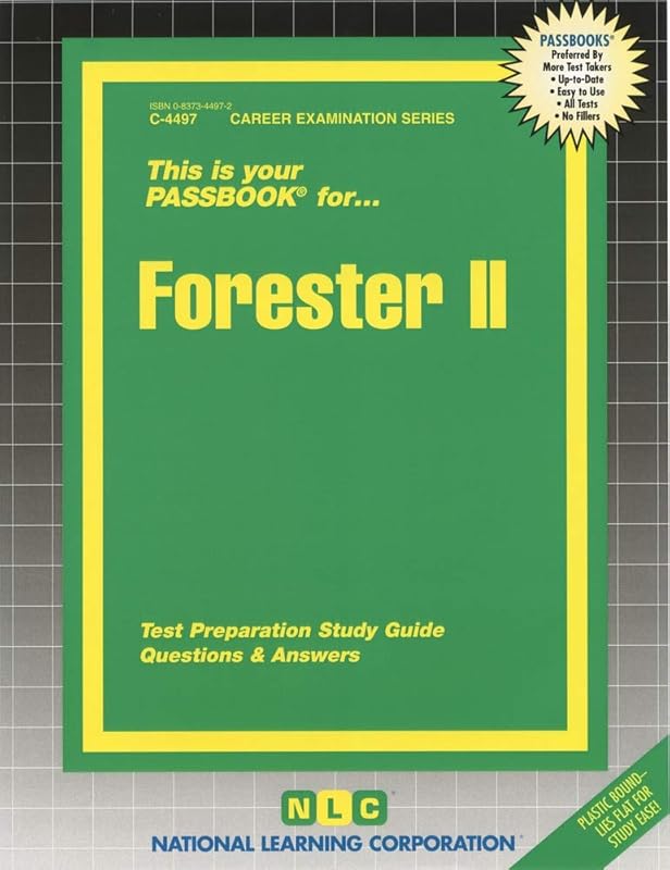Forester II: Passbooks Study Guide (Career Examination Series) by National Learning Corporation