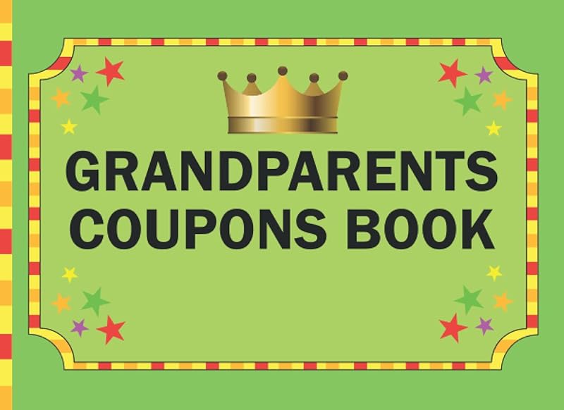 Grandparents Coupons Book: Cuddle Coupon Gift for Grandpa & Grandma by Ellie Cozy Surprises