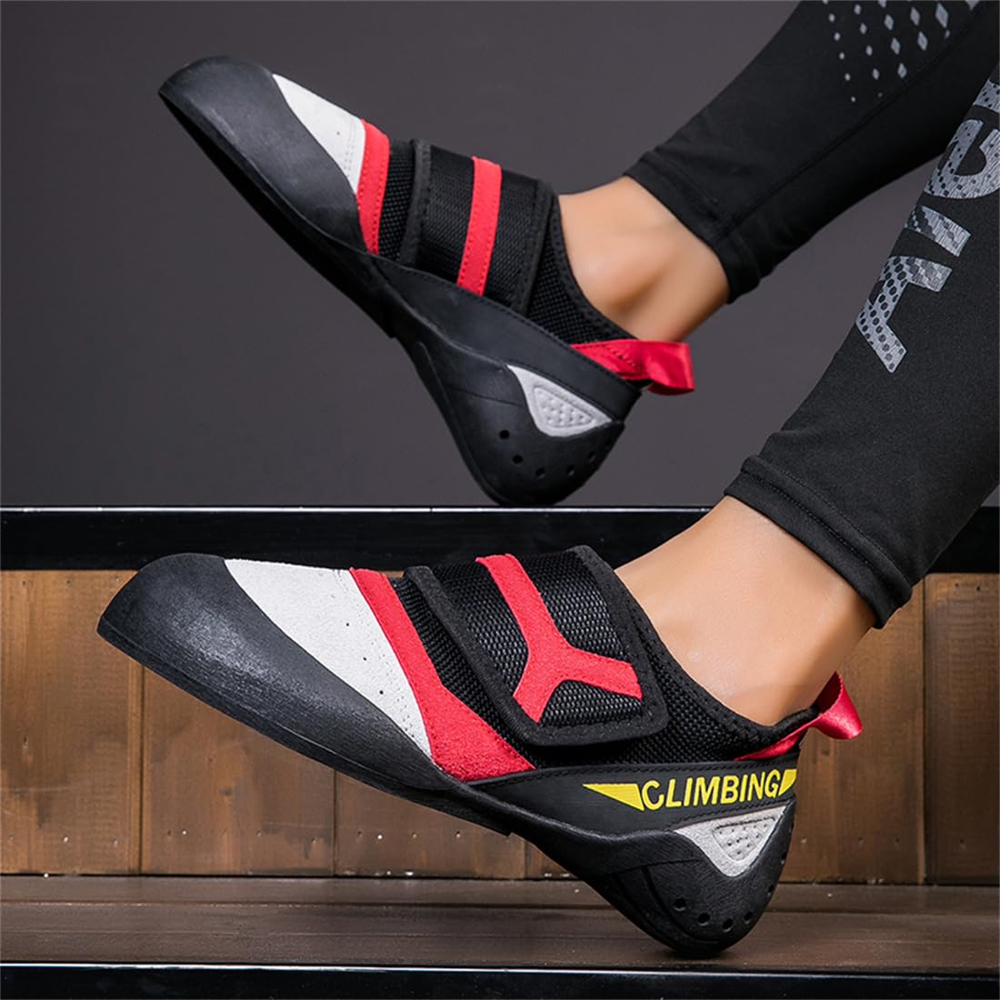 Rock Climbing Shoes For Men Women Slip-Resistant Breathable Indoor Outdoor Bouldering Sport Gym Shoes_vogvips.com