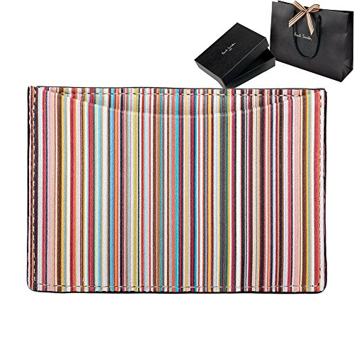 (ポール・スミス) Paul Smith マルチ エンボス パスケース 定期入れ 国内正規品 【純正化粧箱・ショップバッグ付 ギフトラッピング可】 MULTI EMBOSS PASS CASE マルチストライプ
