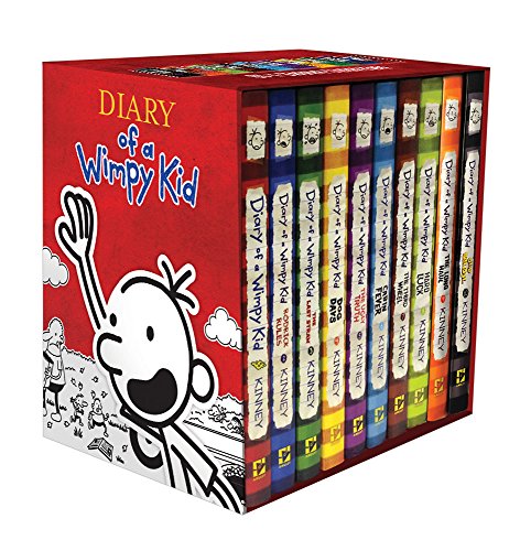 Diary of a Wimpy Kid Box of Books by Jeff Kinney