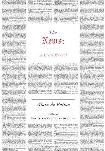 The News: A User's Manual by Alain De Botton