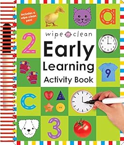 Wipe Clean: Early Learning Activity Book