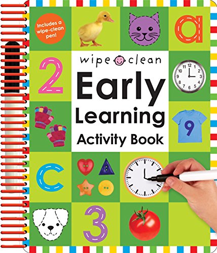 Wipe Clean: Early Learning Activity Book by Roger Priddy