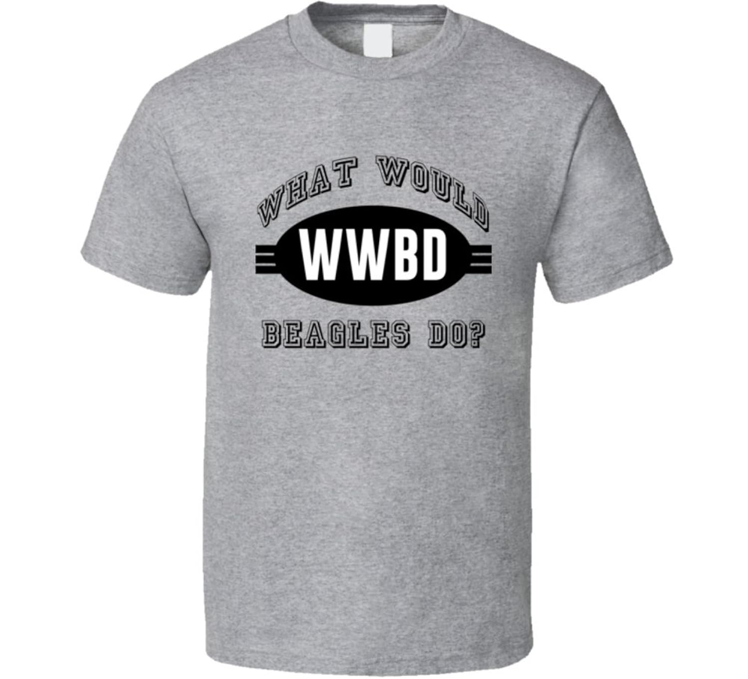 

What Would Beagles Do WWJD Parody Custom Name T Shirt