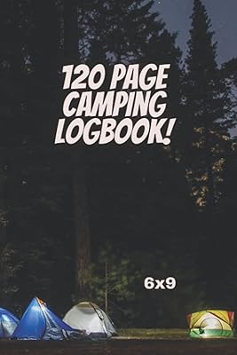 120 Page Camping Log Book