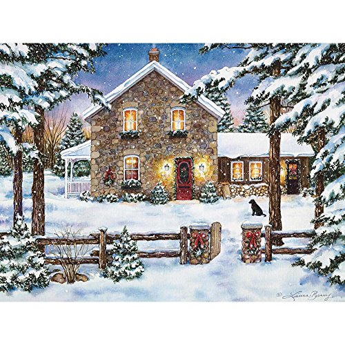 Lang Nestled In The Pines by Laura Berry Jigsaw Puzzle (500-Piece)