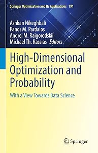 High-Dimensional Optimization and Probability: With a View Towards Data Science (Springer Optimization and Its Applications, 191) by Ashkan Nikeghbali