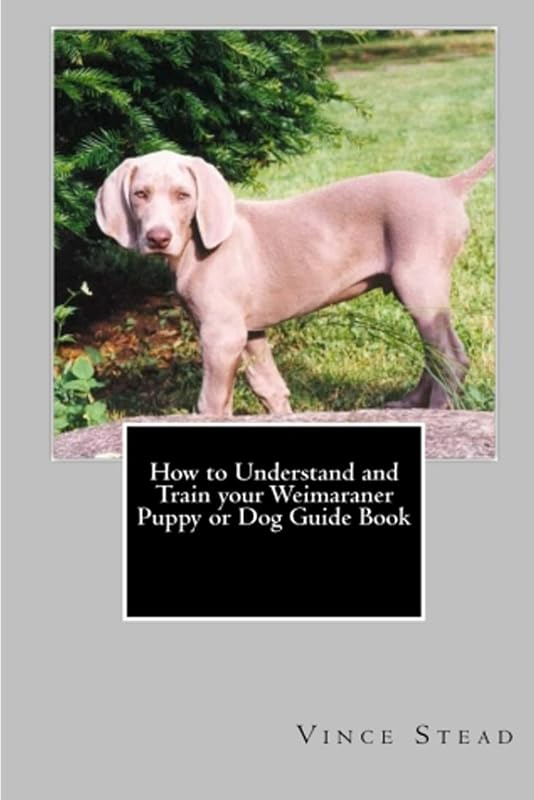 How to Understand and Train your Weimaraner Puppy or Dog Guide Book by Vince Stead