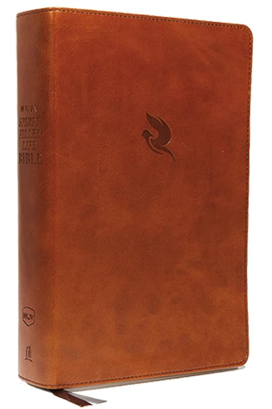 NKJV, Spirit-Filled Life Bible, Third Edition, Leathersoft, Brown, Thumb Indexed, Red Letter, Comfort Print: Kingdom Equipping Through the Power of the Word by Thomas Nelson