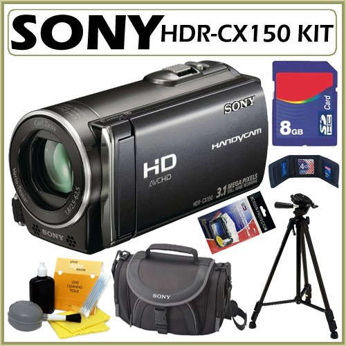Sony HDRCX150 16GB Flash Memory High Definition Handycam® Camcorder