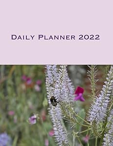 Bee and Flower cover 2022 Year Planner: Cover image by MyriadLifePhotoArt (MyriadDailyPlanner) by MyriadLifeBooks