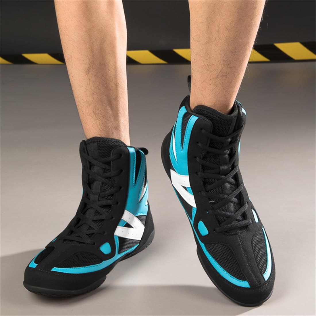 Women Men Wrestling Sneakers, Teenagers Unisex Boxing Shoes Lightweight Breathable Bodybuilding Athletic Fitness Shoes Big Size_vogvips.com