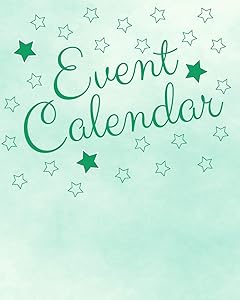 Event Calendar: Perpetual Calendar With Card/Gift Log - Record All Important Dates & Anniversary & Birthday & Celebratnion - Dates Remider Keeper (Perpetual Calendar Book) by Golden Year Planners